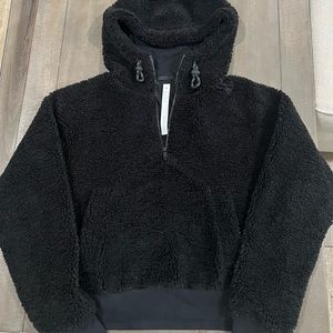 Size 6 Lululemon black Sherpa jacket